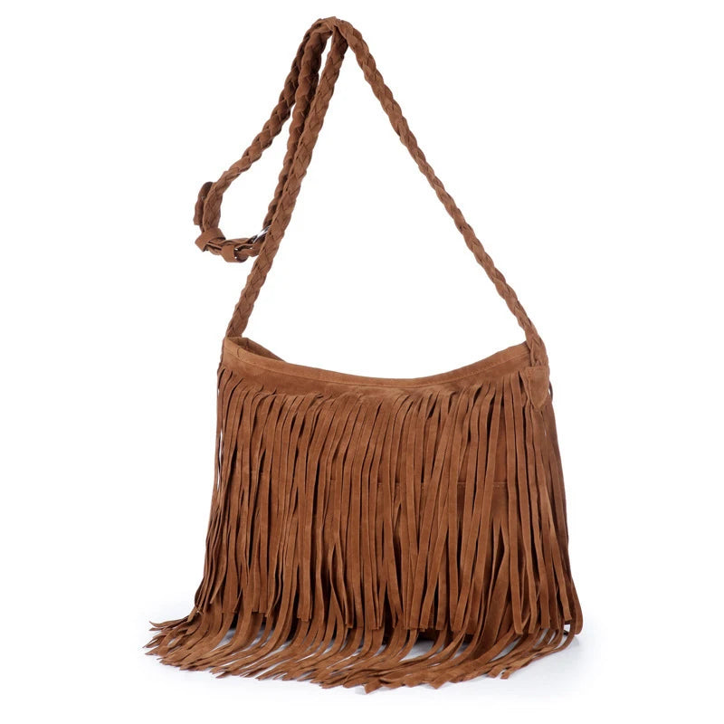 Camel Boho Shoulder Bag